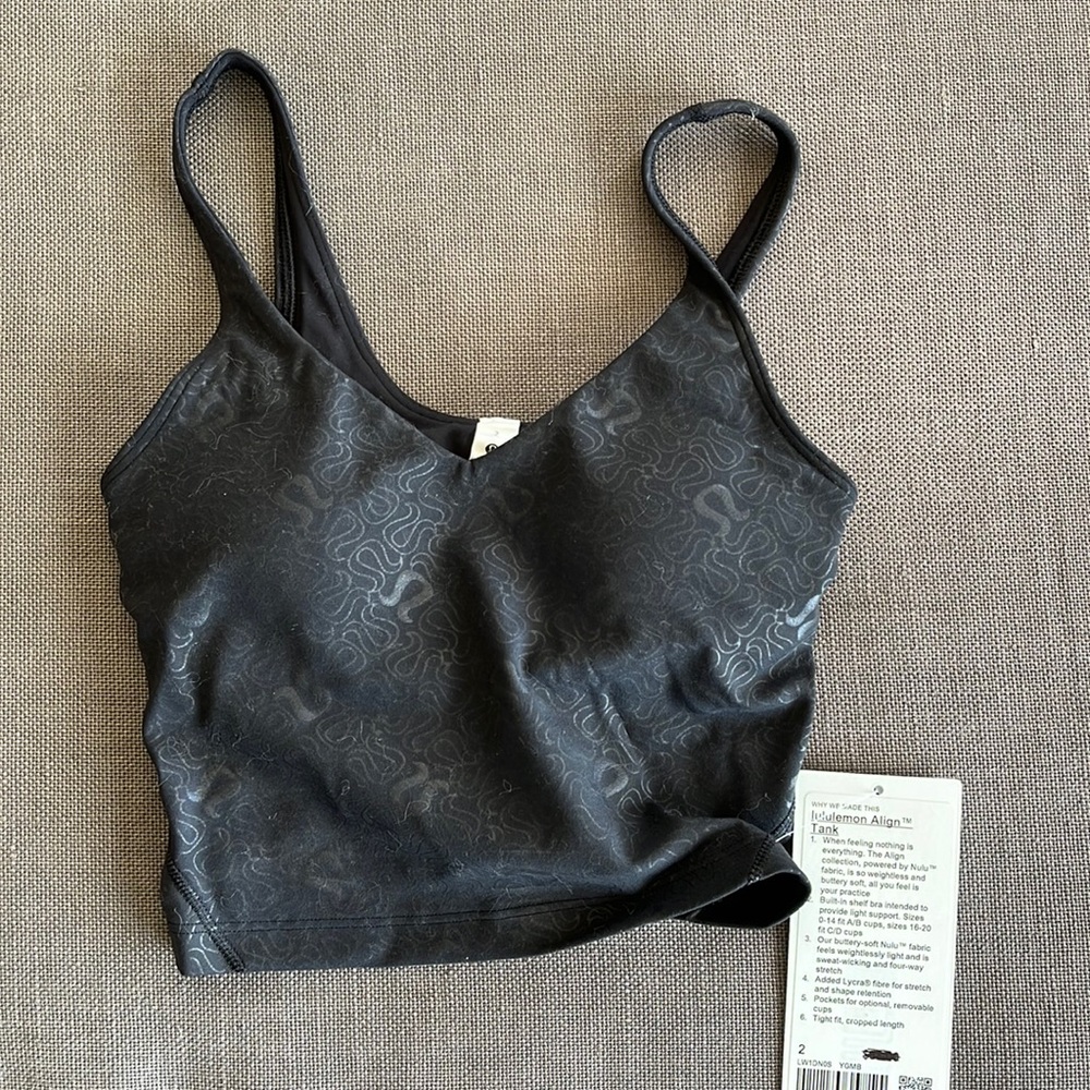 Lululemon Align Sports Bra Size 2
